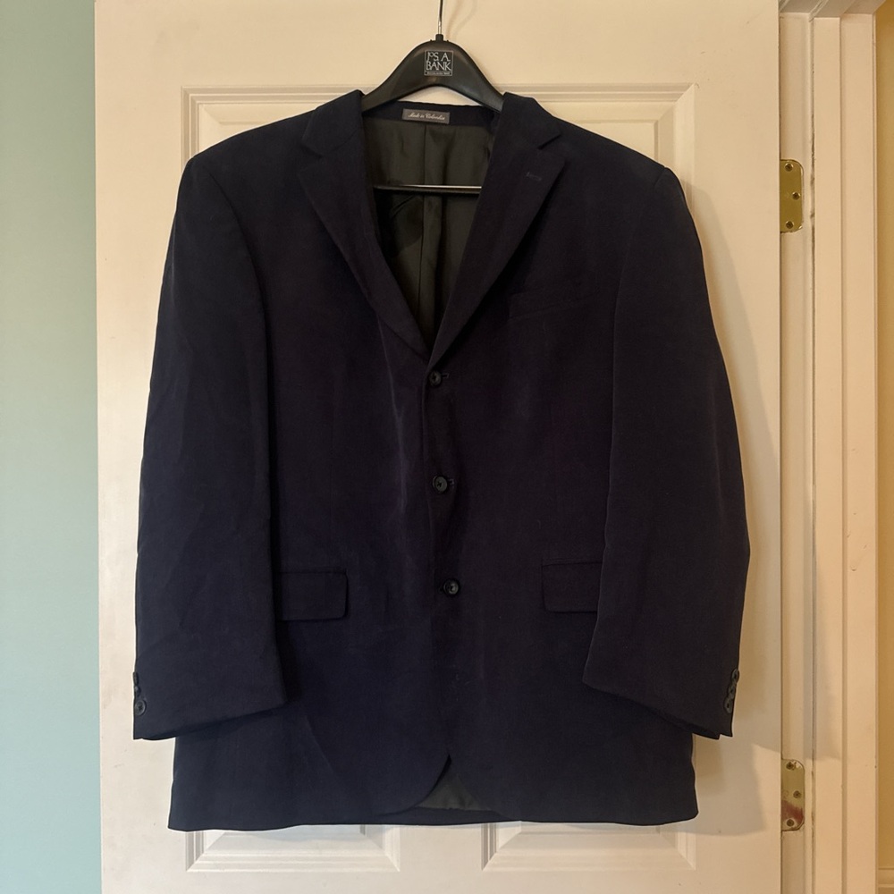 Lands' End Men's Navy Blazer
